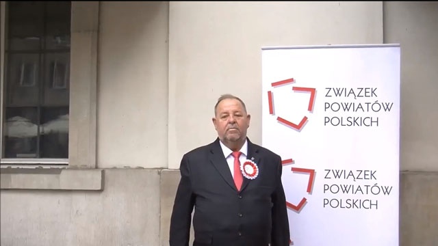 Ludwik Węgrzyn, Prezes Zarządu ZPP, Starosta Bocheński podczas Zgromadzenia Jubileuszowego ZPP