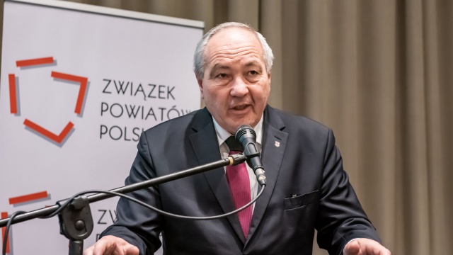 Poseł na Sejm RP Kazimierz Kotowski podczas XXIV Zgromadzenia Ogólnego ZPP